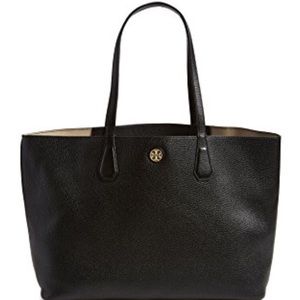 Tory Burch black Perry tote